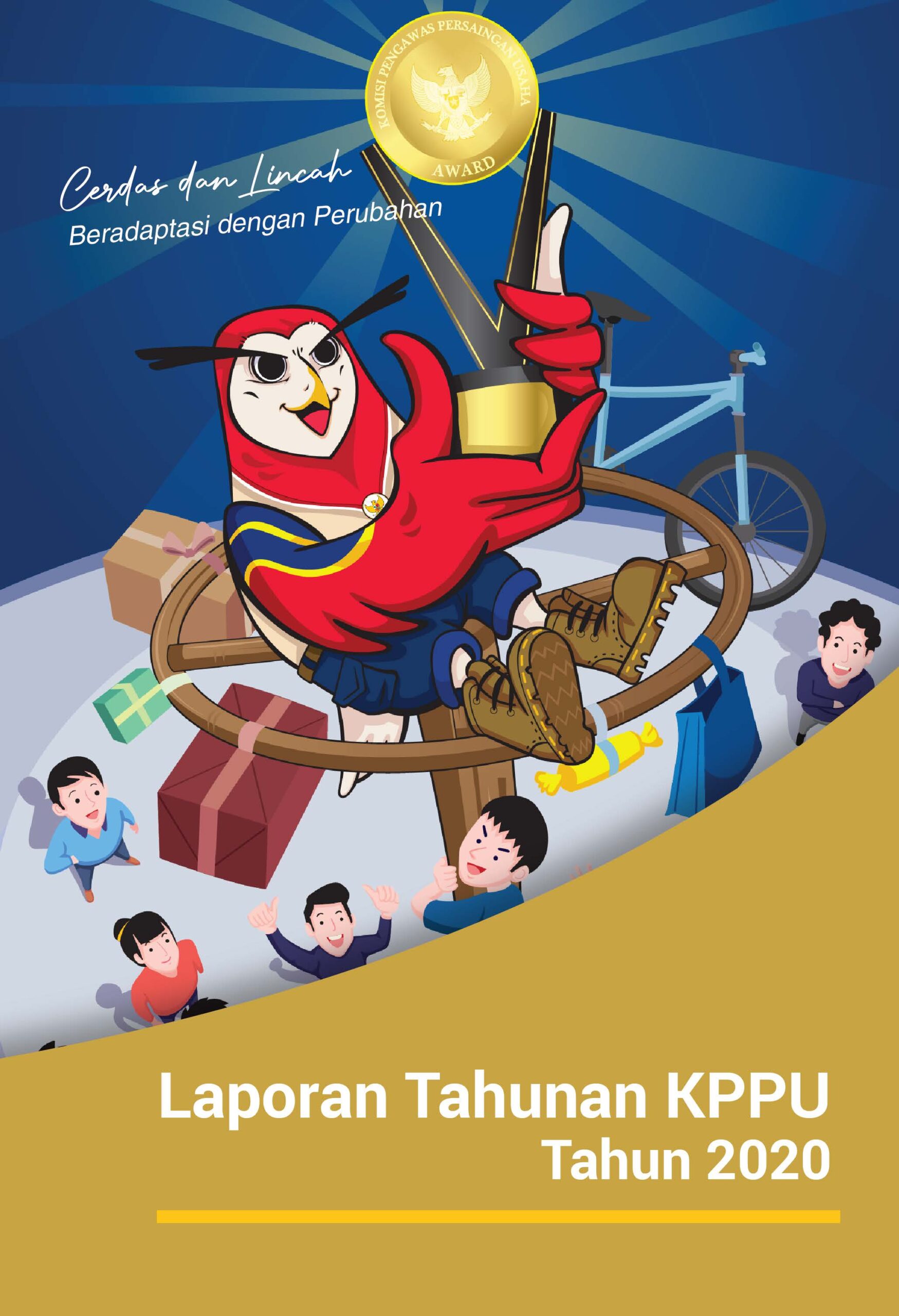 Cover Laporan Tahunan 2020