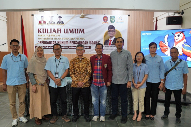 KPPU Gelar Kuliah Umum di UISU, Bahas Persaingan Usaha dan Isu-isu Aktual