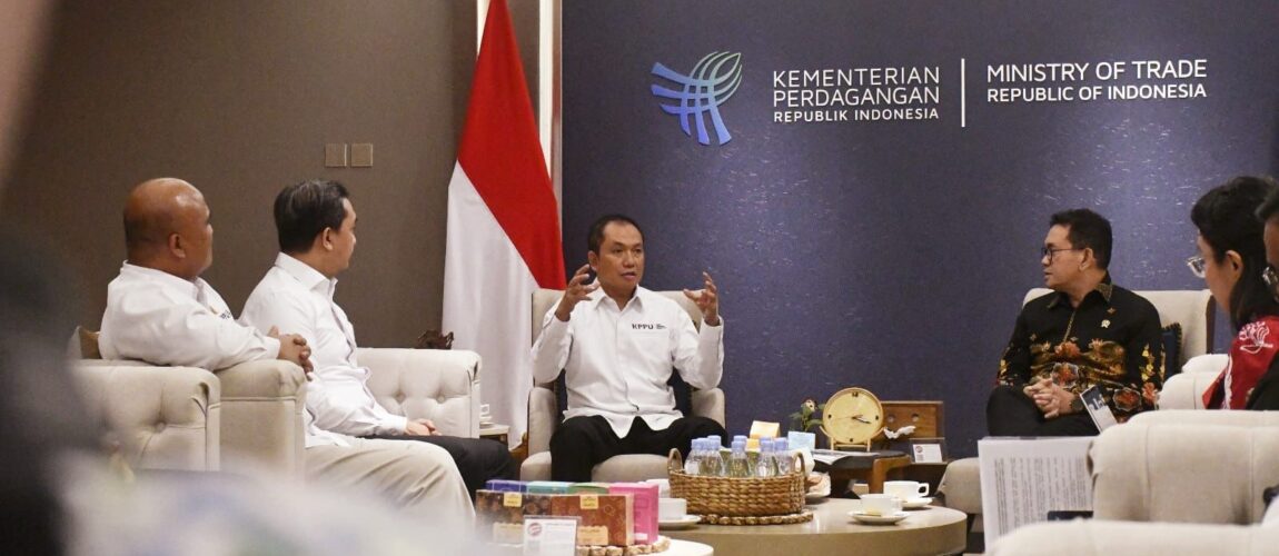 Ketua KPPU Bahas Penguatan Pengawasan Persaingan Usaha dengan Menteri Perdagangan