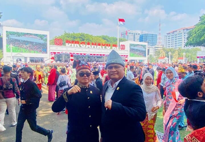 Ketua dan Anggota KPPU Hadiri Upacara Peringatan HUT ke-80 RI di Istana Merdeka