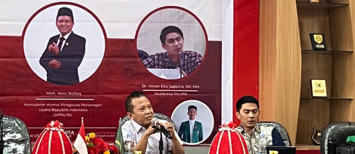 KPPU Bahas Peranan Pengawasannya dalam Seminar Hukum di FH UMI Makassar