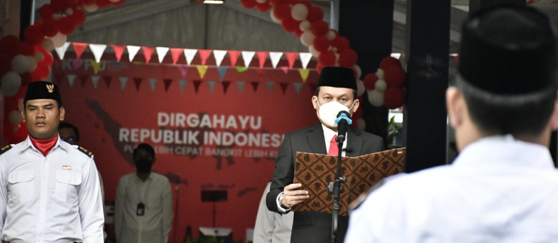 KPPU Laksanakan Upacara HUT RI