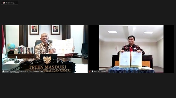 KPPU – KemenkopUKM Sepakati Kerja Sama