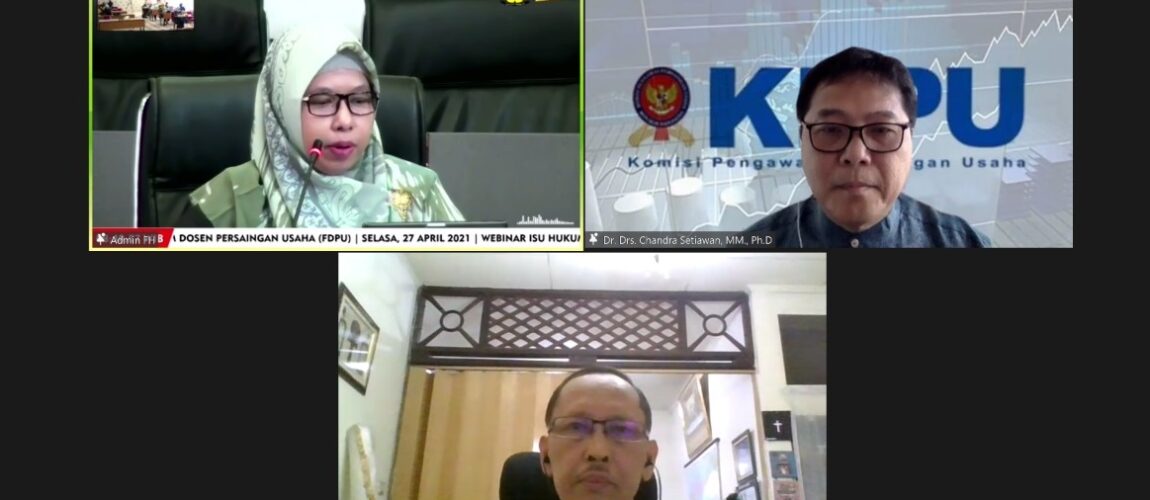KPPU Hadiri Seminar Daring Merger Go-To