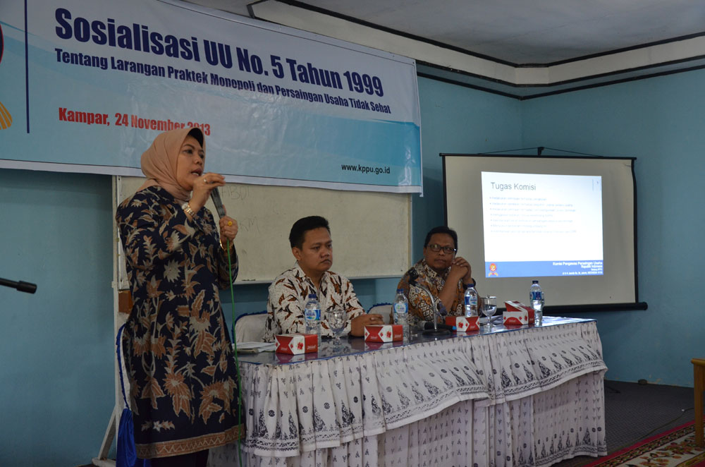 UU No 5/1999 Masih Perlu Terus Disosialisasikan