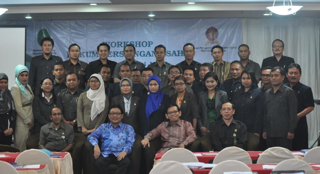 Workshop Hukum Persaingan Usaha Hakim Se-Provinsi Jambi