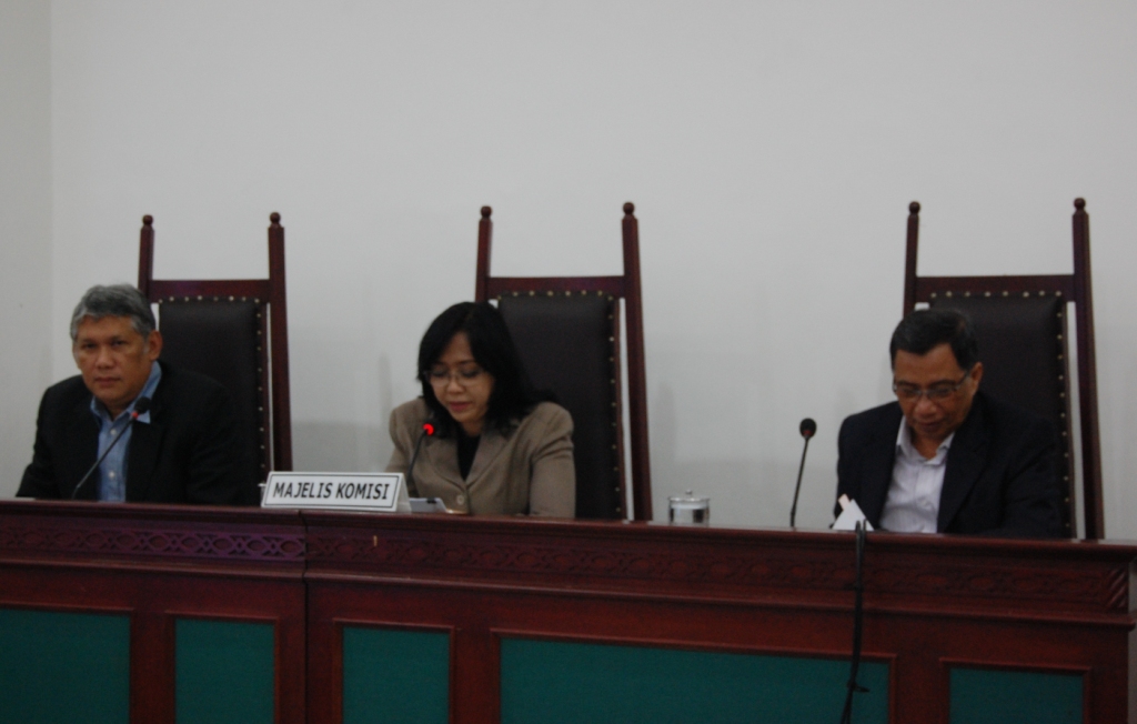 Pembacaan Putusan Tender Pekerjaan Pembangunan Jalan Simpang Mutiara – Pesisir Selatan, Kabupaten Karimun Kepulauan Riau