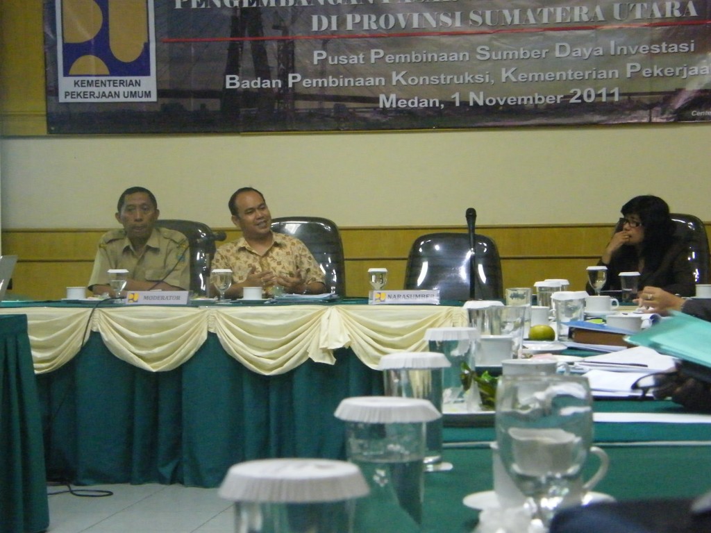 Forum Konsultasi Pengembangan Jasa Konstruksi Domestik di Propinsi Sumut