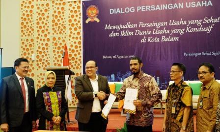 Cegah Praktek Monopoli, KPD Batam Tekan Kerjasama dengan Kadin