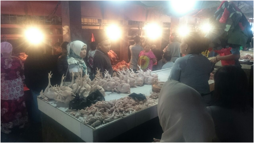 Kpd KPPU Makassar Sidak Pasar, Harga Bawang Dan Gula Serta Daging Ayam Melesat Di Pasar Masomba Palu