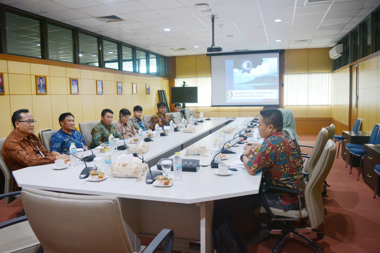 Perkuat Sinergi di Sektor Keuangan, KPD Makassar Temui Bank Indonesia di Maluku Utara