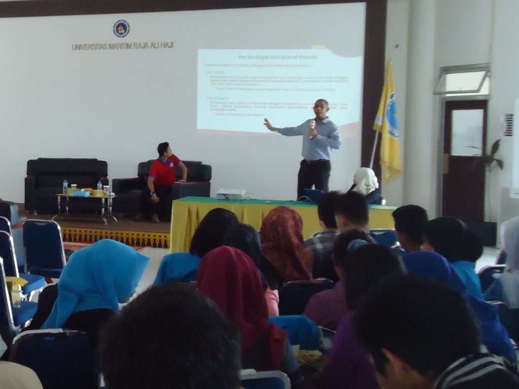 KPD KPPU Batam Berikan Kuliah Umum kepada Mahasiswa Umrah