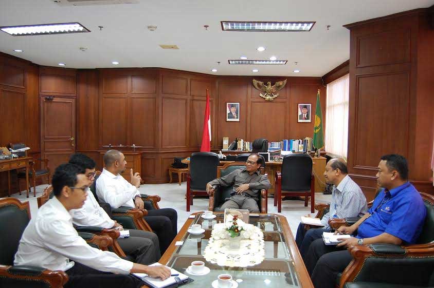 Audiensi dengan Badan Pengusahaan Batam