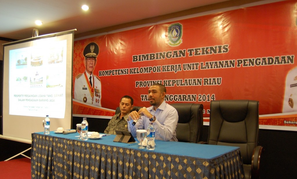 KPPU Latih Pemprov Riau dalam Pengadaan Barang dan Jasa