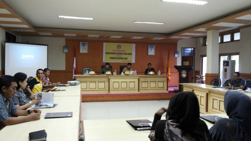 Audiensi dengan Wakil Bupati Wajo