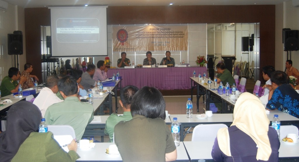 Kompetisi sehat dan peningkatan peranan UMKM di Bone