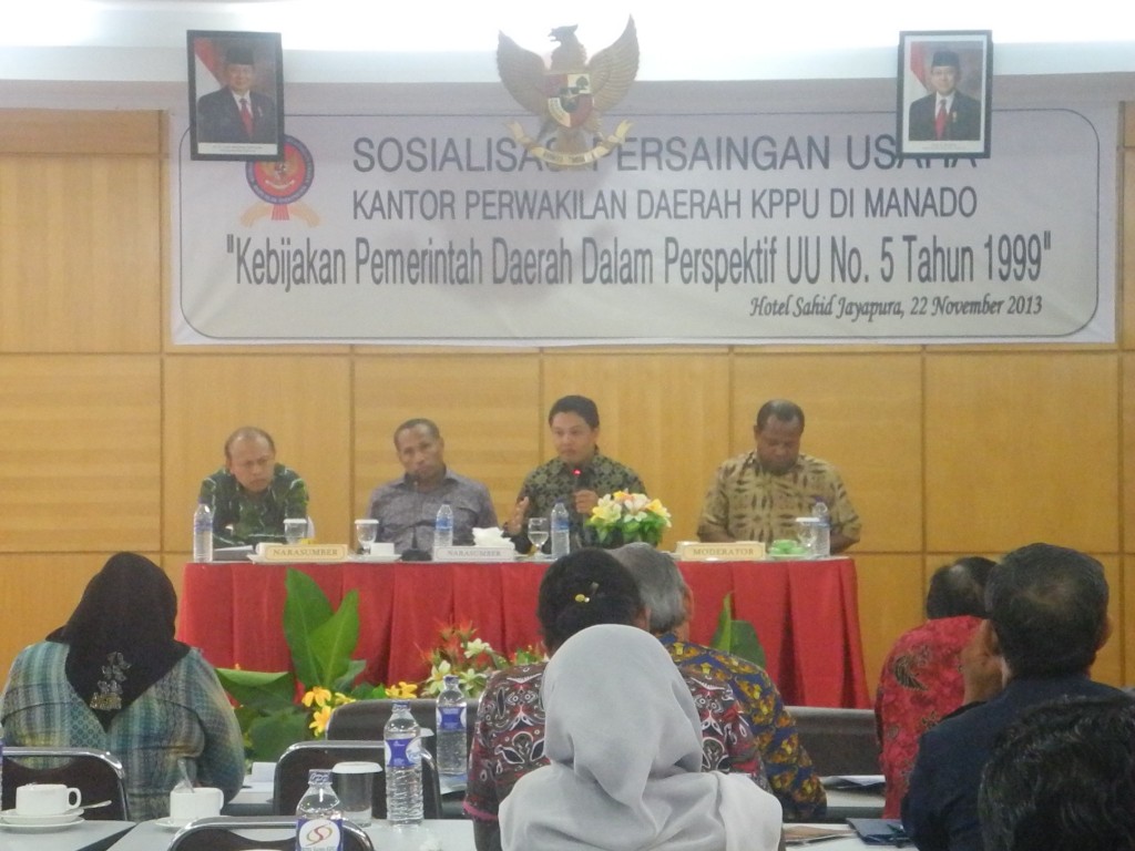 Kota Jayapura siap menerapkan prinsip persaingan sehat.