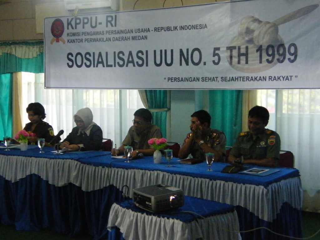 Sosialisasi UU. 5 Tahun 1999 di Kota Pariaman