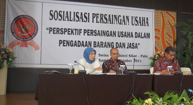 Seminar Persaingan Usaha di Palu, Sulawesi Tengah