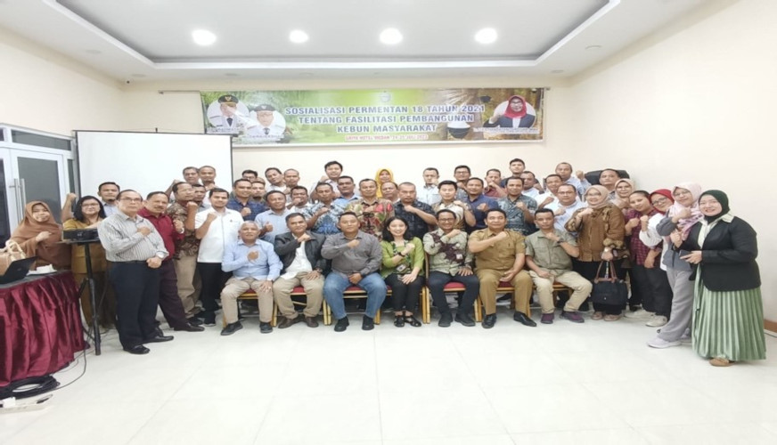 Kanwil I Sampaikan Pentingnya Perjanjian dalam Kemitraan pada Sosialisasi Implementasi Permentan No. 18 Tahun 2021 tentang Fasilitasi Pembangunan Kebun Masyarakat